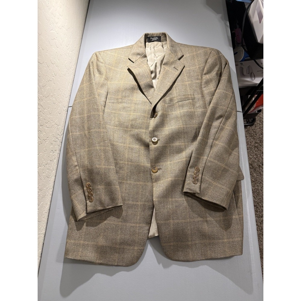 Loro Piana Cashmere Blazer 42S Brown Plaid John W Nordstrom Sport Coat‎ Canada
